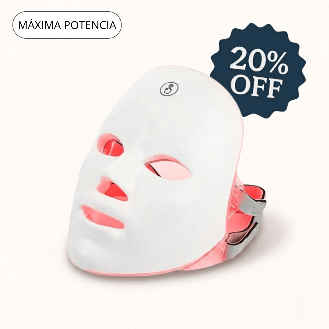 Mascara Facial Antiarrugas Pro LED