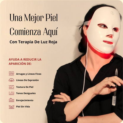 Mascara Facial Antiarrugas Pro LED