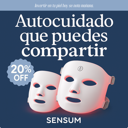 Mascara Facial Antiarrugas Pro LED