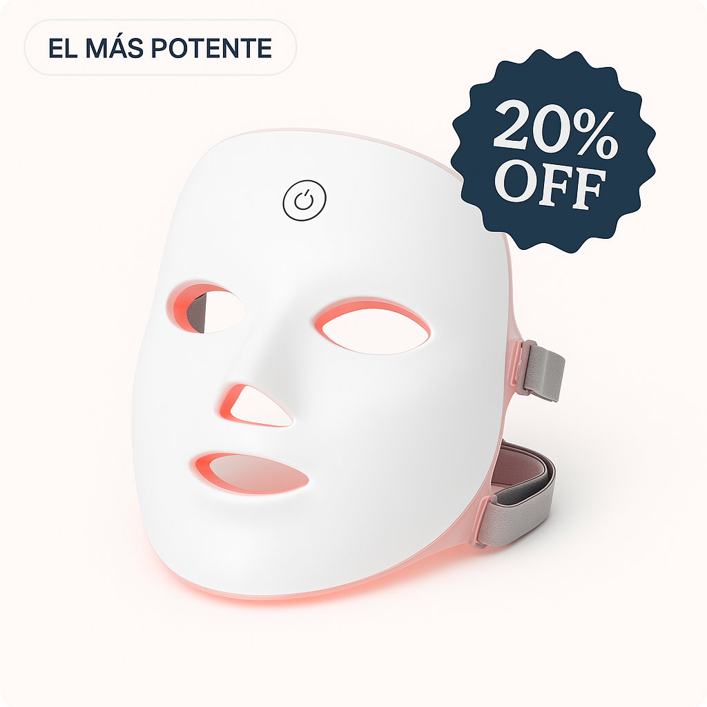 Mascara Facial Antiarrugas Pro LED